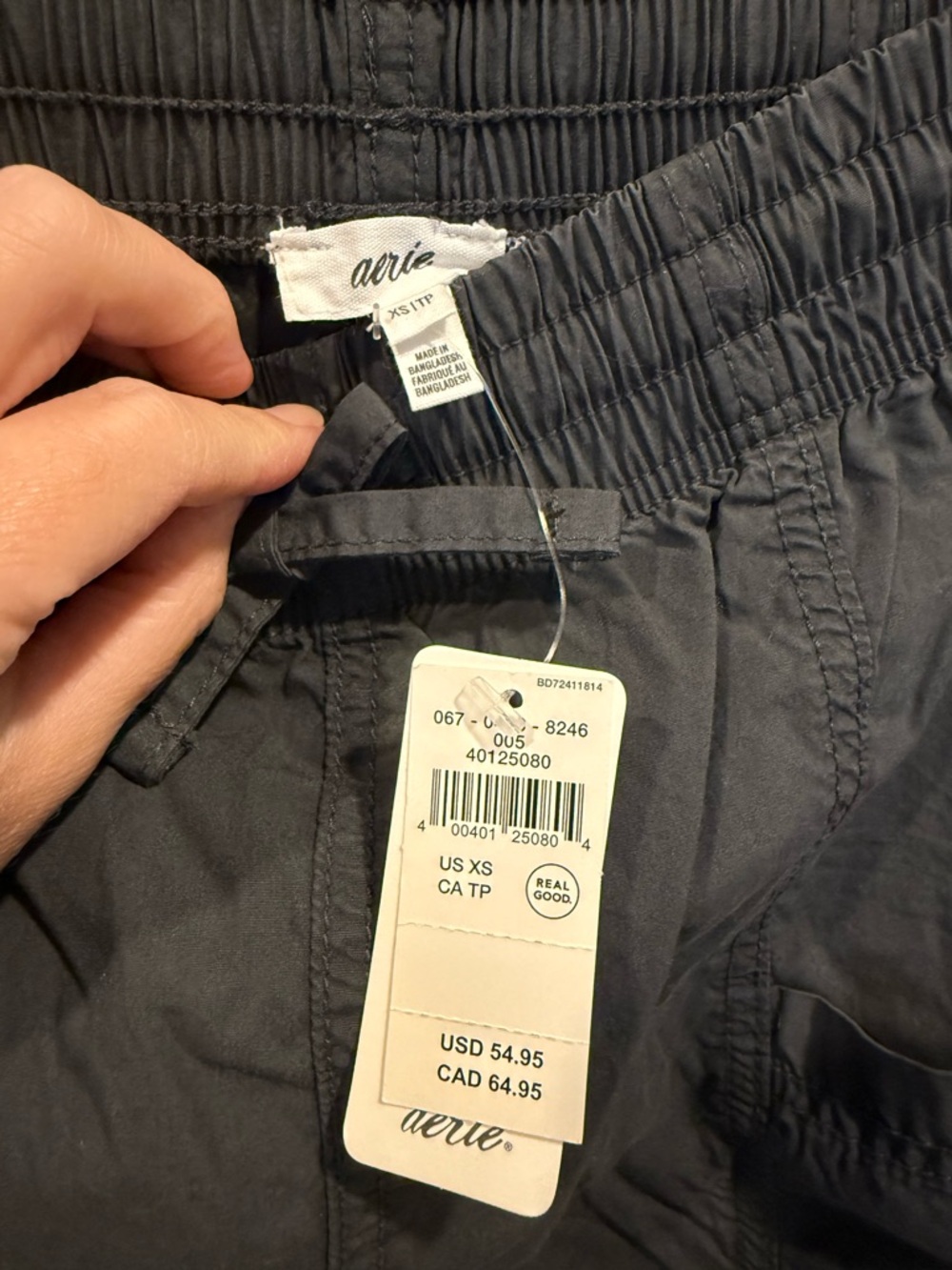Aerie High Waisted Cargo Pant NWT - Picture 13 of 14